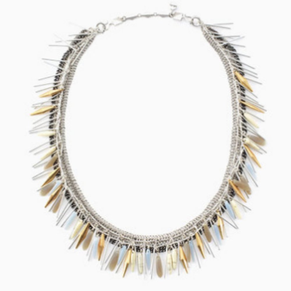 Stella & Dot VERSATILE Freya Fringe Necklace
